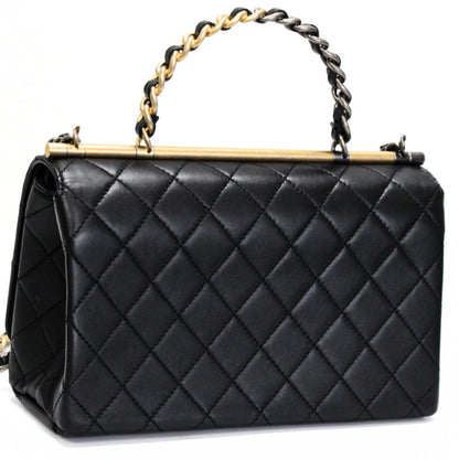 CHANEL Matelasse 23 Lambskin Top 2-Way Bag Size ONE SIZE
