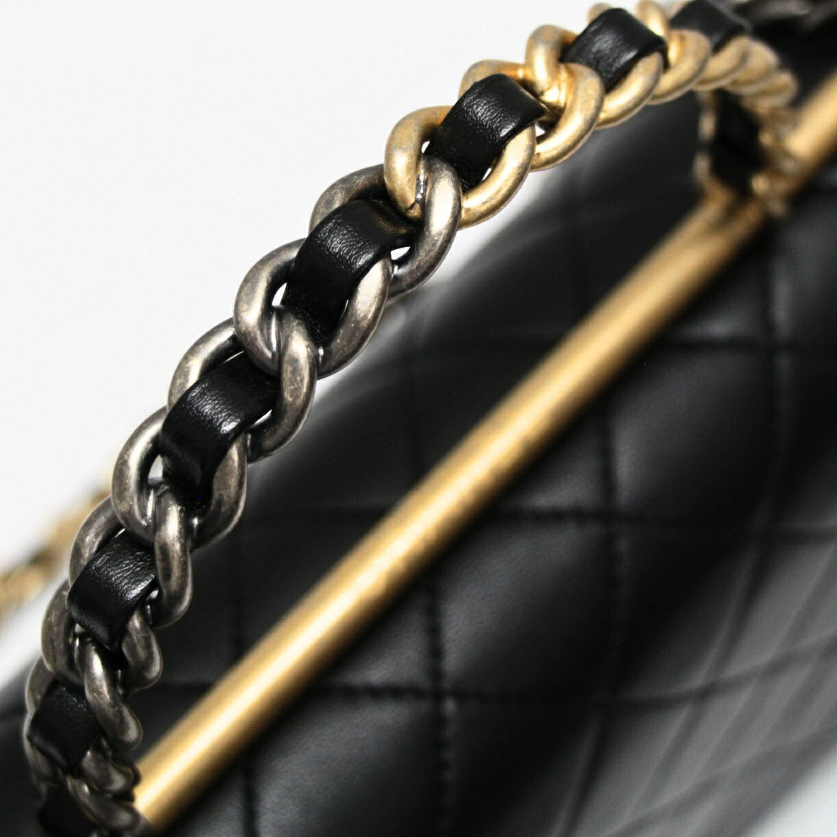 CHANEL Matelasse 23 Lambskin Top 2-Way Bag Size ONE SIZE