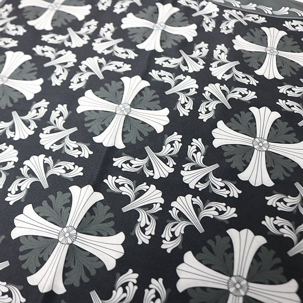 CHROME HEARTS Cross Print Cleaning Cloth Glasses Size ONE SIZE
