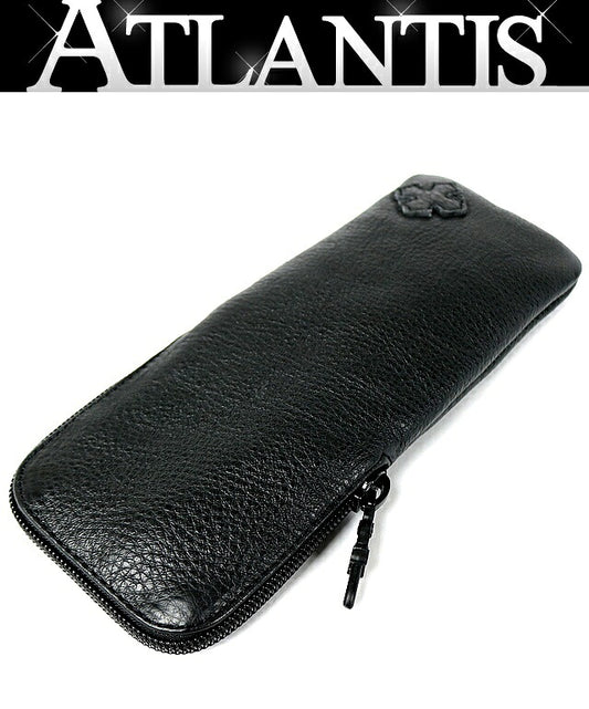 CHROME HEARTS Dagger Zip Cross Eyewear Case Size ONE SIZE