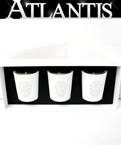 CHROME HEARTS Unused Candle Set White