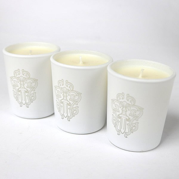 CHROME HEARTS Unused Candle Set White