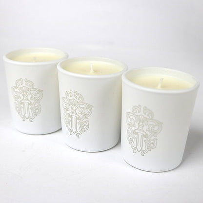 CHROME HEARTS Unused Candle Set White