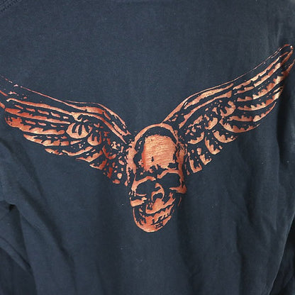 CHROME HEARTS Old FOTI MAHALIA Long Sleeve Tee Black Size S
