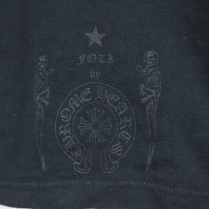 CHROME HEARTS Old FOTI MAHALIA Long Sleeve Tee Black Size S