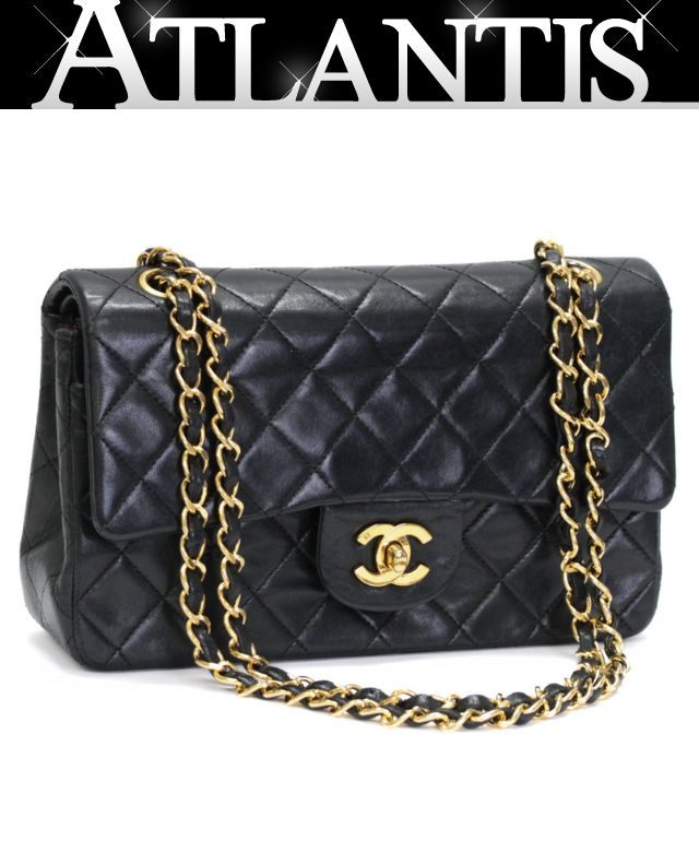CHANEL Matelasse 23 Double Flap Lambskin Bag Size ONE SIZE