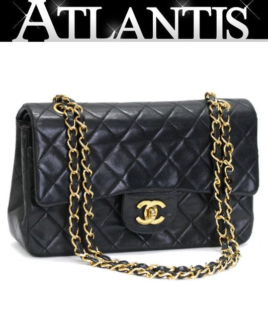 CHANEL Matelasse 23 Double Flap Lambskin Bag Size ONE SIZE