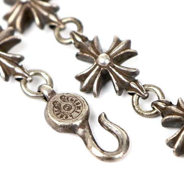 CHROME HEARTS Cutout CH Plus 925 Bracelet Size ONE SIZE