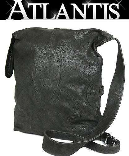 CHROME HEARTS Lelo Flare Knee Patch Bag Black Size ONE SIZE