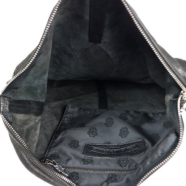 CHROME HEARTS Lelo Flare Knee Patch Bag Black Size ONE SIZE