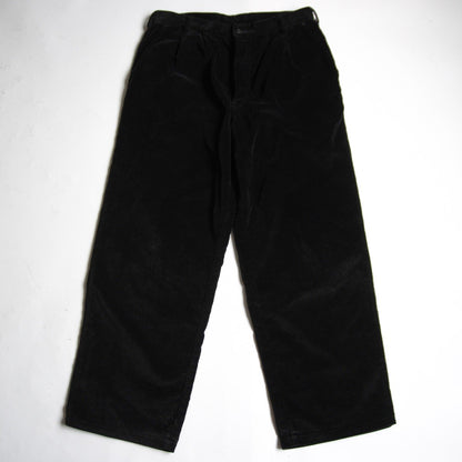 JOE McCOY DOUBLE-PLEAT CORDUROY TROUSERS Pants Size 32
