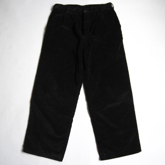 JOE McCOY DOUBLE-PLEAT CORDUROY TROUSERS Pants Size 32