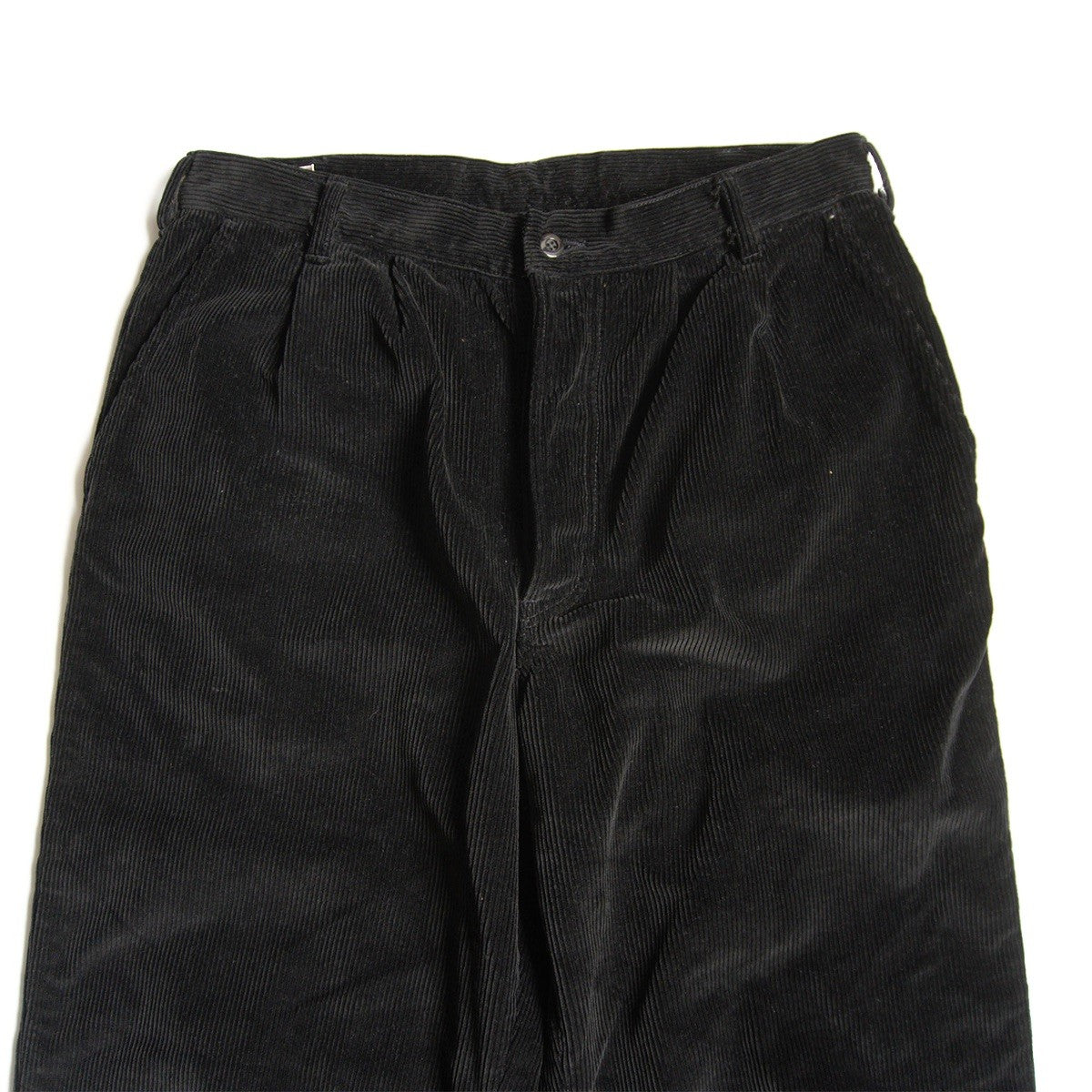JOE McCOY DOUBLE-PLEAT CORDUROY TROUSERS Pants Size 32