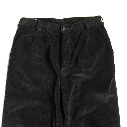 JOE McCOY DOUBLE-PLEAT CORDUROY TROUSERS Pants Size 32