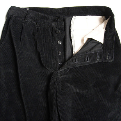 JOE McCOY DOUBLE-PLEAT CORDUROY TROUSERS Pants Size 32