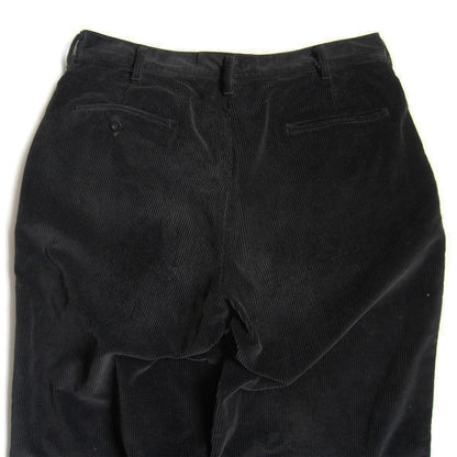 JOE McCOY DOUBLE-PLEAT CORDUROY TROUSERS Pants Size 32