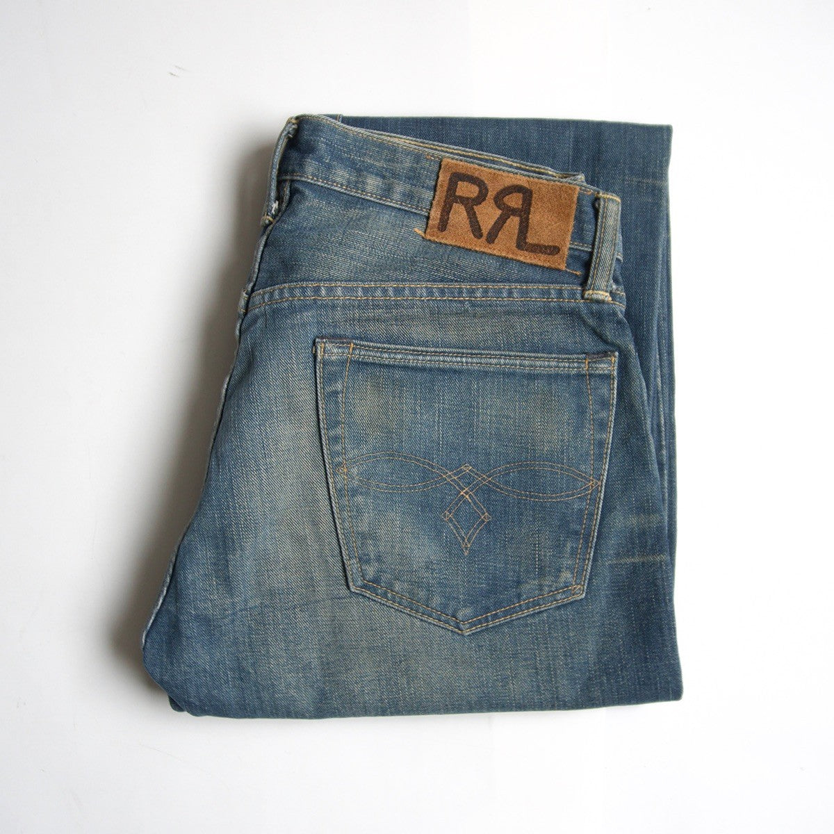RRL Dusty Wrangler Low-Straight Jeans Vintage Size 30×32
