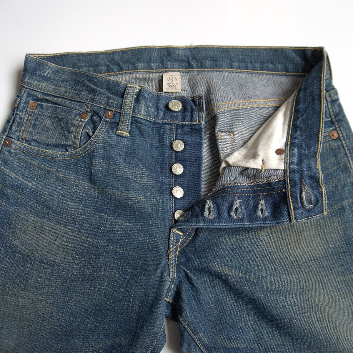 RRL Dusty Wrangler Low-Straight Jeans Vintage Size 30×32