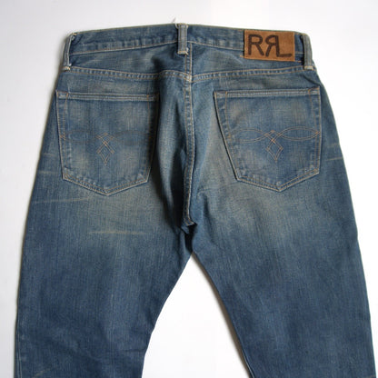 RRL Dusty Wrangler Low-Straight Jeans Vintage Size 30×32