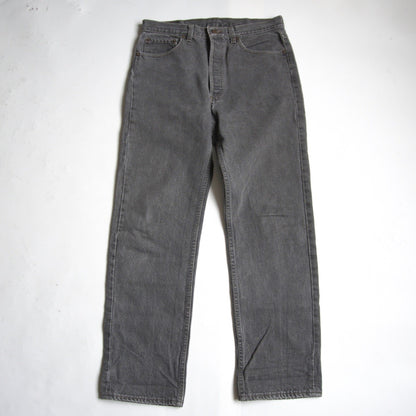 Levi's 90s 501 Black Jeans Denim Pants Size 33×30