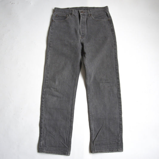 Levi's 90s 501 Black Jeans Denim Pants Size 33×30