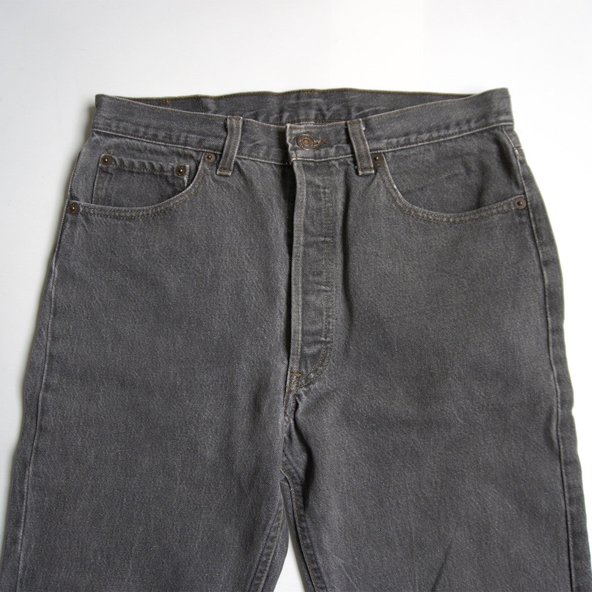 Levi's 90s 501 Black Jeans Denim Pants Size 33×30