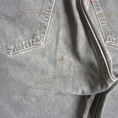 Levi's 90s 501 Black Jeans Denim Pants Size 33×30