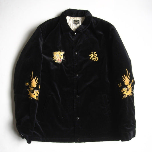 GOLD VELVETEEN VIET-NAM JACKET Size M