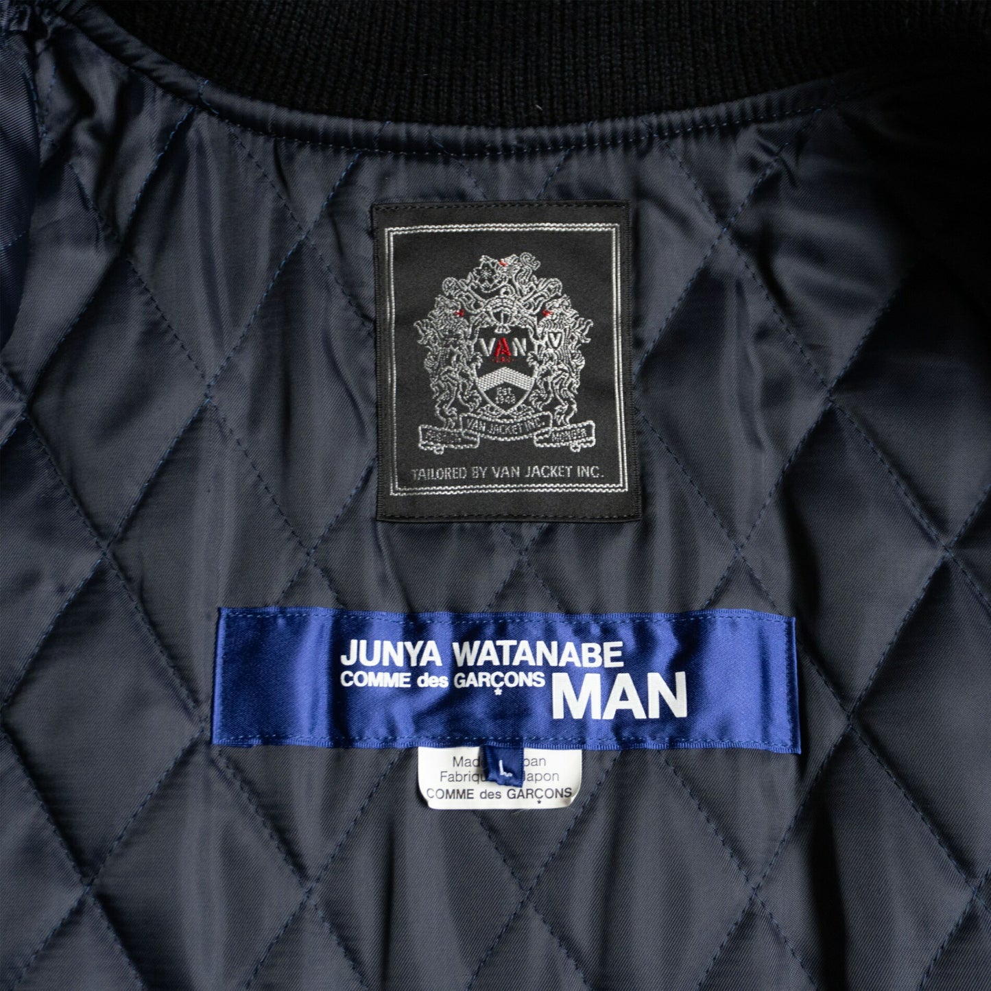 Comme des Garcons x VAN JAC Varsity Jacket Size L