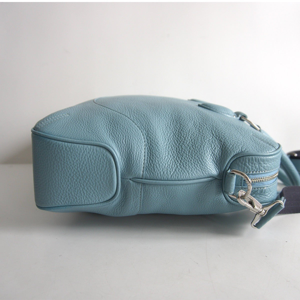 PELLE MORBIDA Maiden Voyage Convertible Tote Bag Blue