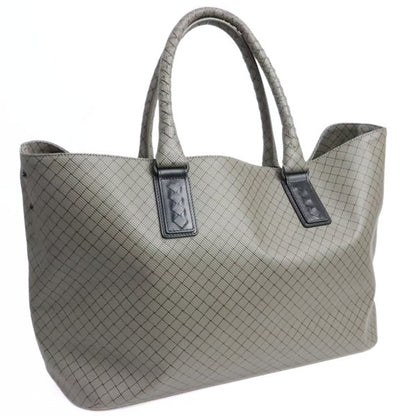 BOTTEGA VENETA Marcopolo PVC Tote Moss Gray Size ONE SIZE