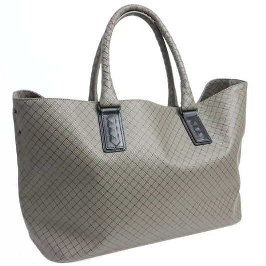 BOTTEGA VENETA Marcopolo PVC Tote Moss Gray Size ONE SIZE