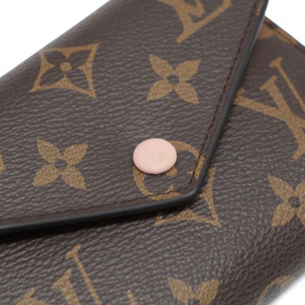 Louis Vuitton Monogram Rose Compact Wallet Size ONE SIZE