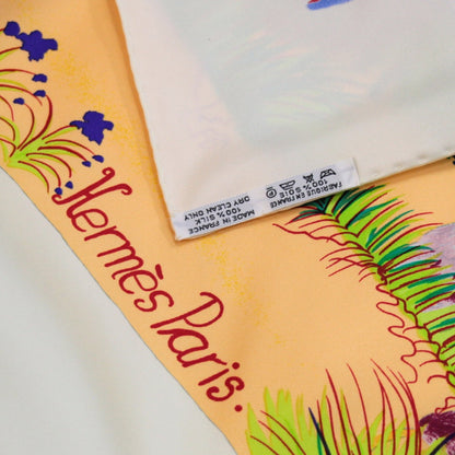 HERMES Carré 90 "Nuba Mountain" Silk Scarf Size ONE SIZE
