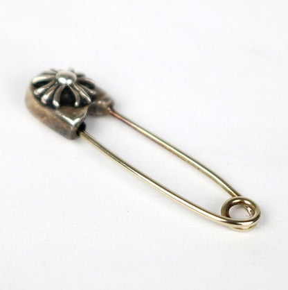 CHROME HEARTS Small Safety Pin Silver Charm Size ONE SIZE