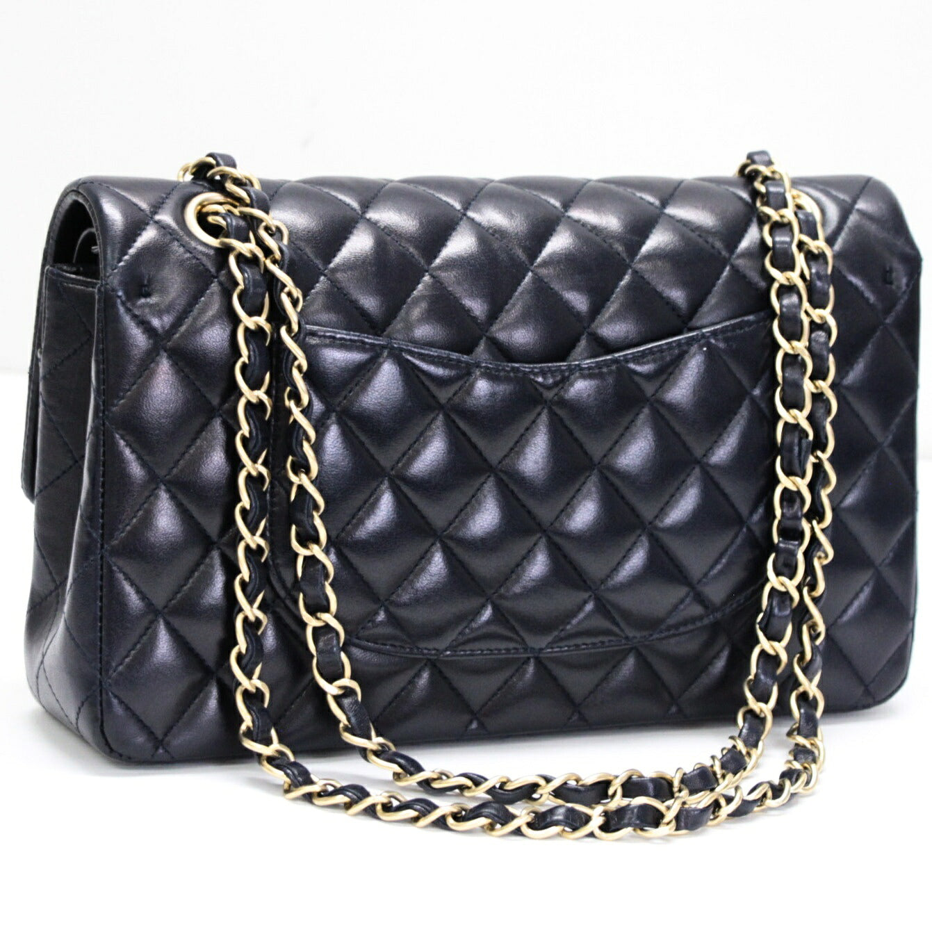 CHANEL Matelasse 25 Double Flap Lambskin Bag Size ONE SIZE