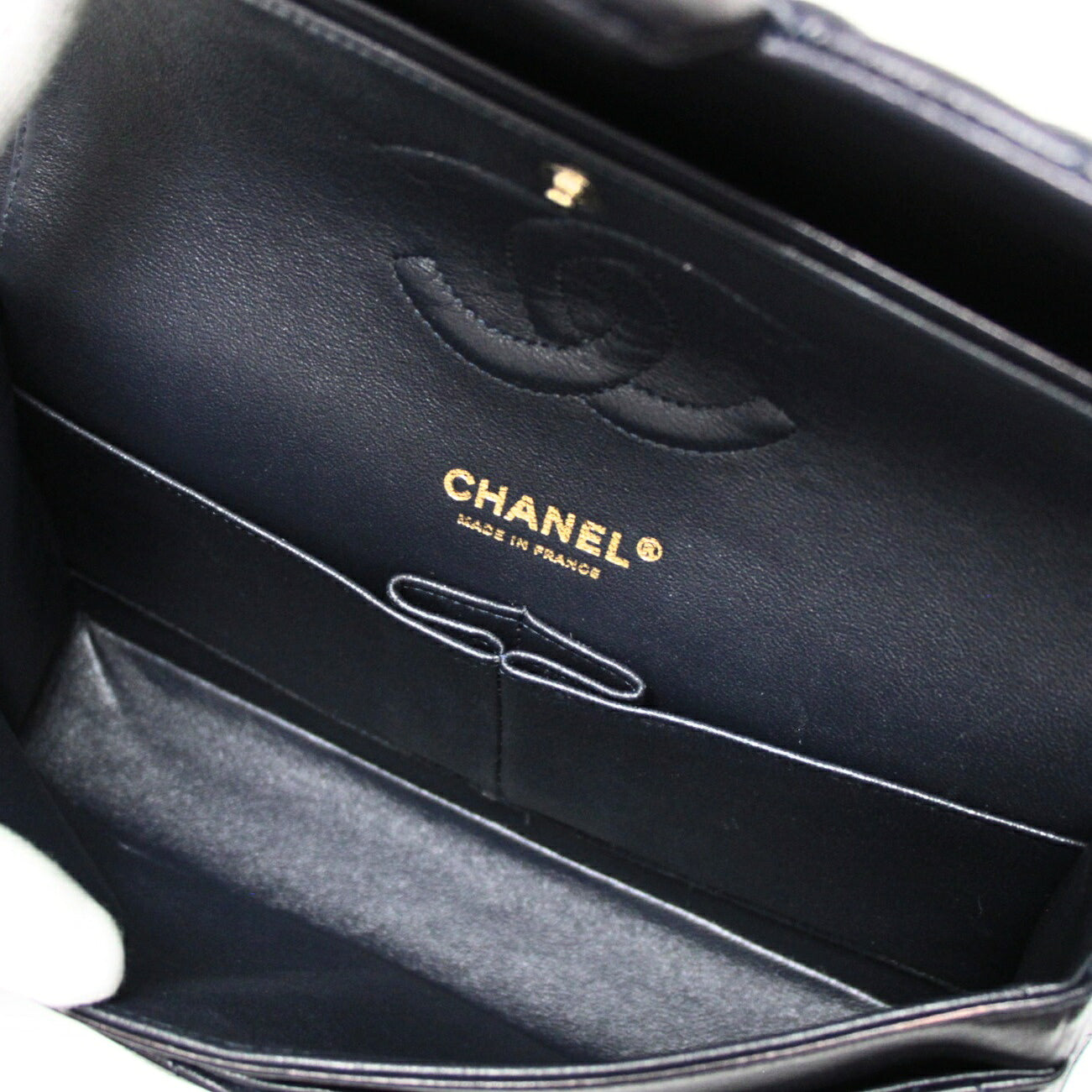 CHANEL Matelasse 25 Double Flap Lambskin Bag Size ONE SIZE
