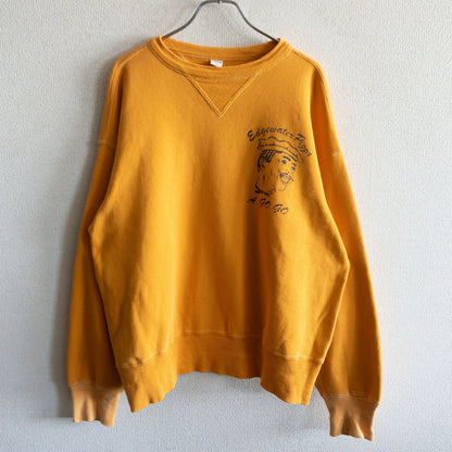 Warehouse Double V-neck Printed Sweatshirt Size 42