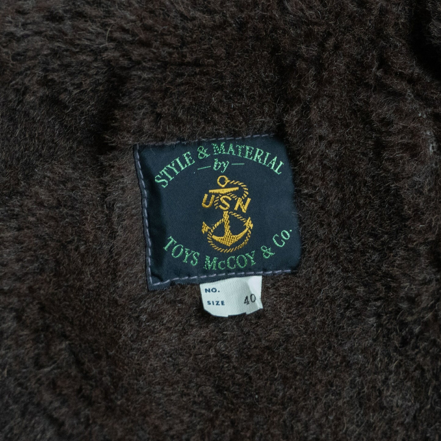 TOYS McCOY'S U.S. Navy AL-1 Flight Jacket Size XXS