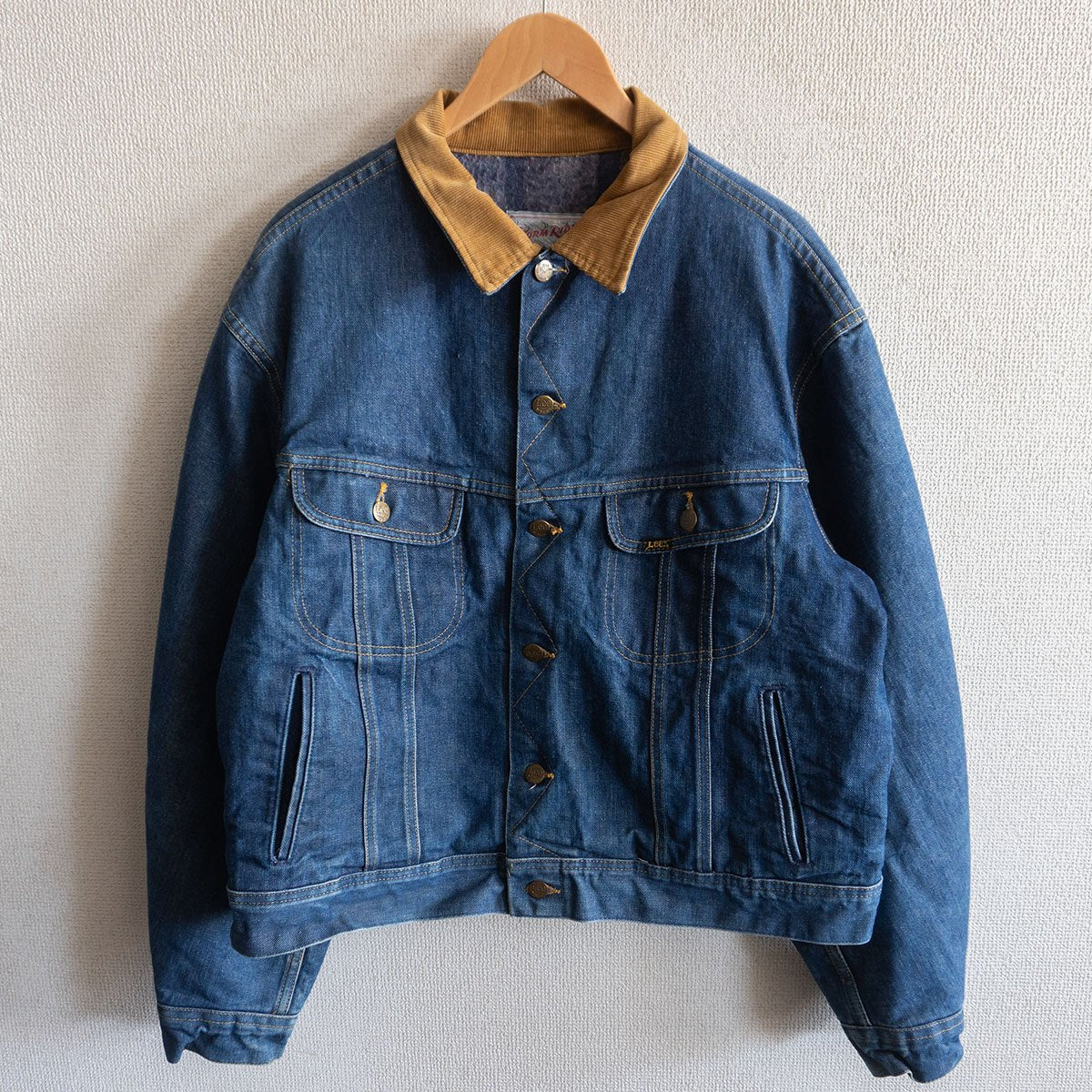 Lee 80s STORM RIDER Denim Jacket Size 50R