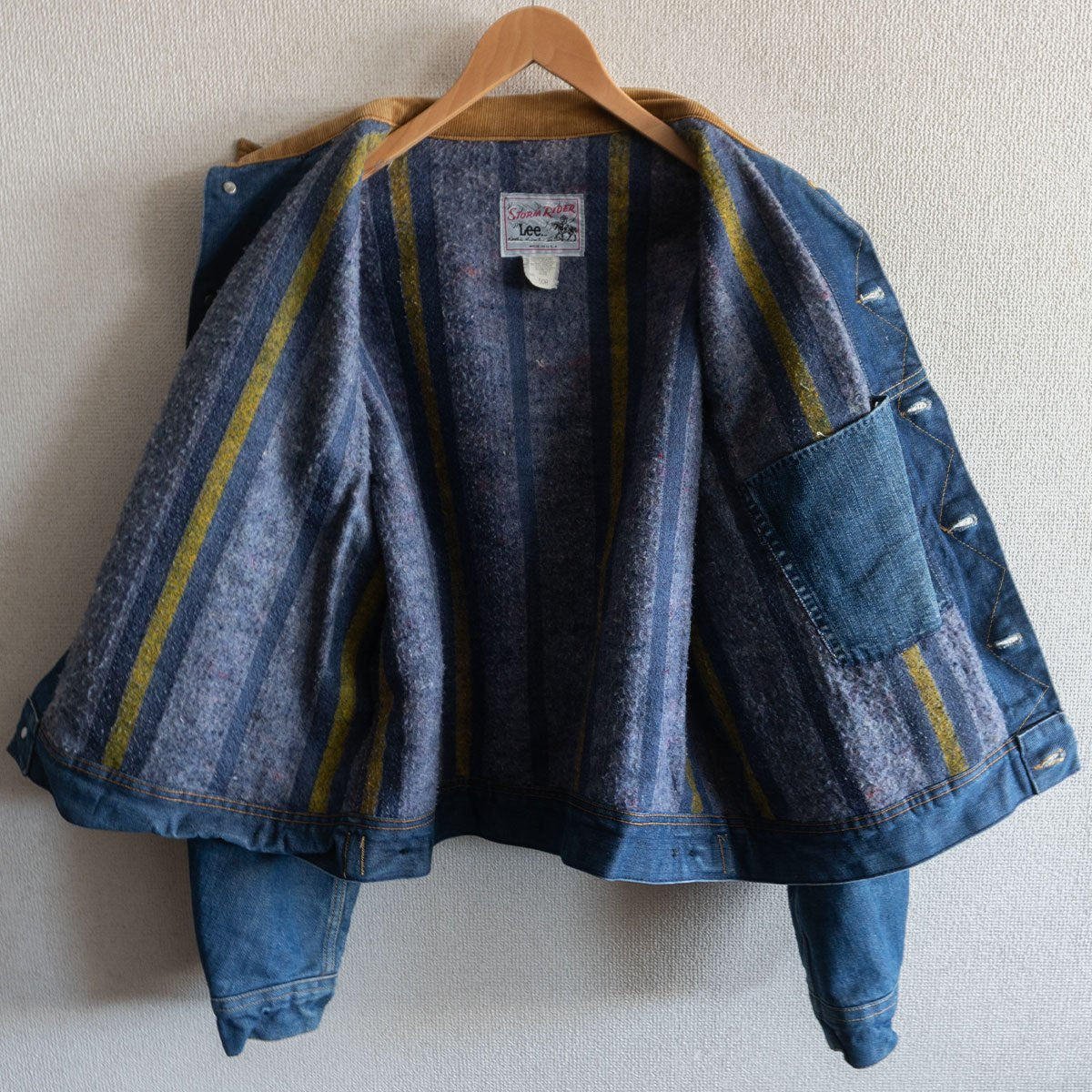 Lee 80s STORM RIDER Denim Jacket Size 50R