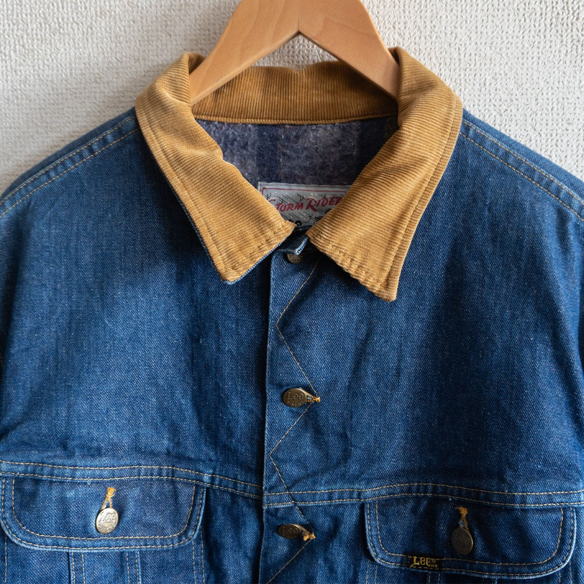 Lee 80s STORM RIDER Denim Jacket Size 50R