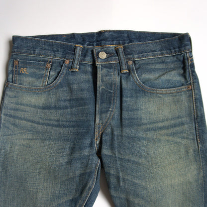 RRL Santos Wash Slim Fit Jeans Vintage Size 29×30