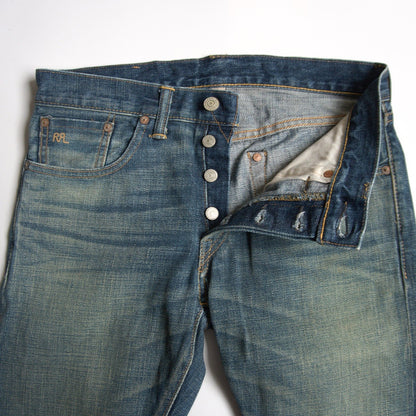 RRL Santos Wash Slim Fit Jeans Vintage Size 29×30