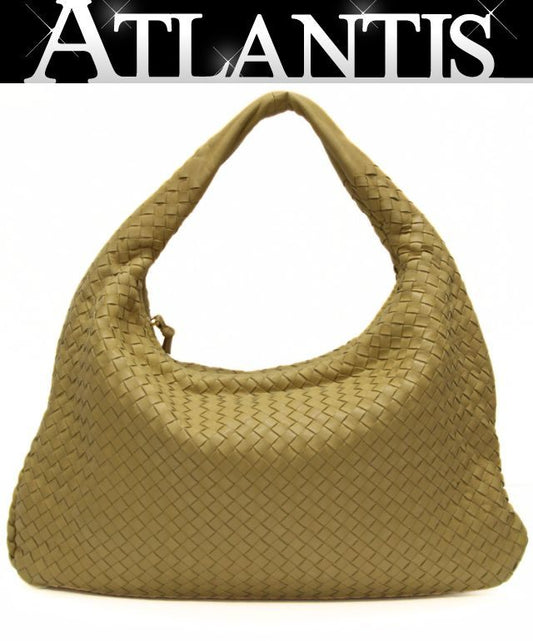 BOTTEGA VENETA Intrecciato Leather Hobo Bag Size ONE SIZE