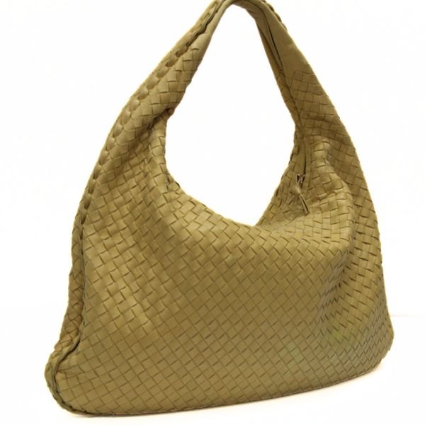 BOTTEGA VENETA Intrecciato Leather Hobo Bag Size ONE SIZE