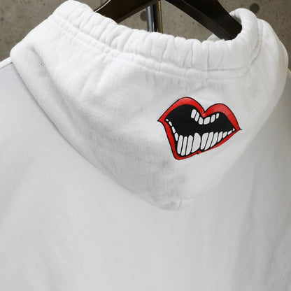CHROME HEARTS MATTY BOY Chomper Hoodie White Size L
