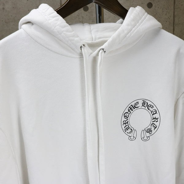 CHROME HEARTS MATTY BOY Chomper Hoodie White Size L