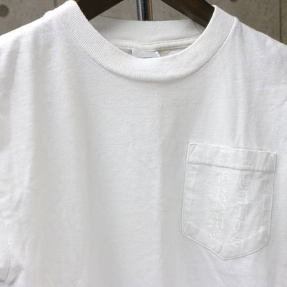 CHROME HEARTS T-Bar Star Print Cotton T-Shirt White Size S