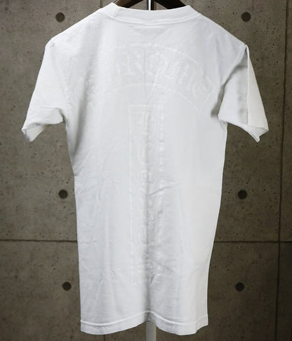 CHROME HEARTS T-Bar Star Print Cotton T-Shirt White Size S